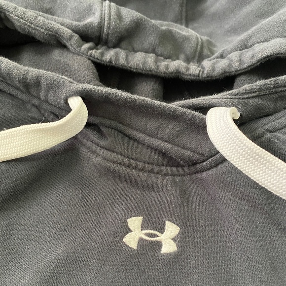Under Armour Rival Fleece HB Hoodie, Black, Small - Picture 8 of 8